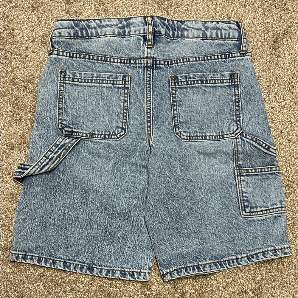 NWT Denim Bermuda Cargo Shorts - Picture 4 of 7